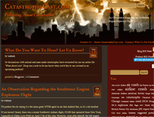 Tablet Screenshot of catastrophecast.com